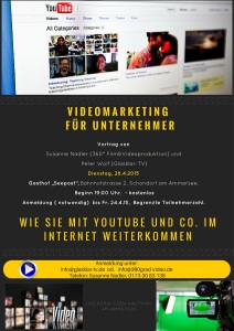 Einladung Videomarketing